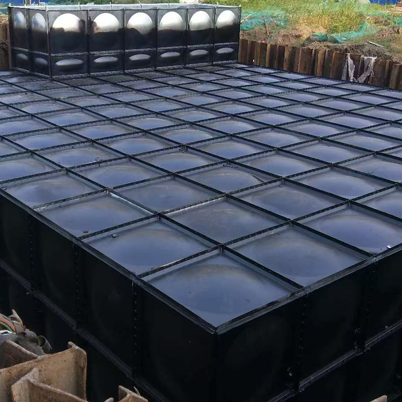 Serbatoio dell'acqua componibile assemblato nel sottosuolo